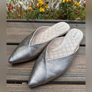 Birdies Swan Gold Leather